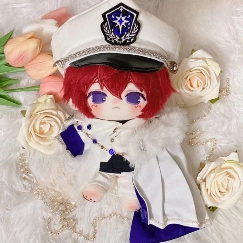 

20cm Anime Role Suou Tsukasa Cosplay Cotton Doll Body With Ears Cartoon DIY Dress Up Clothes Soft Plushies Toy Figures Fans Gift