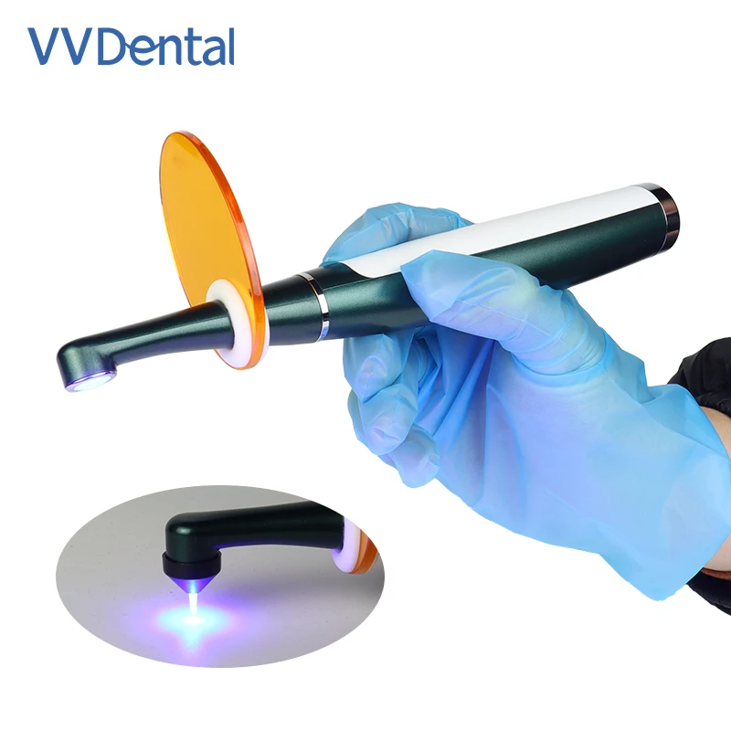 Dental Lamp Multi Lens Wireless Resin Cure Healing Light Led Dental Photopolymerizer Curing Light  Laser Oral Lamp