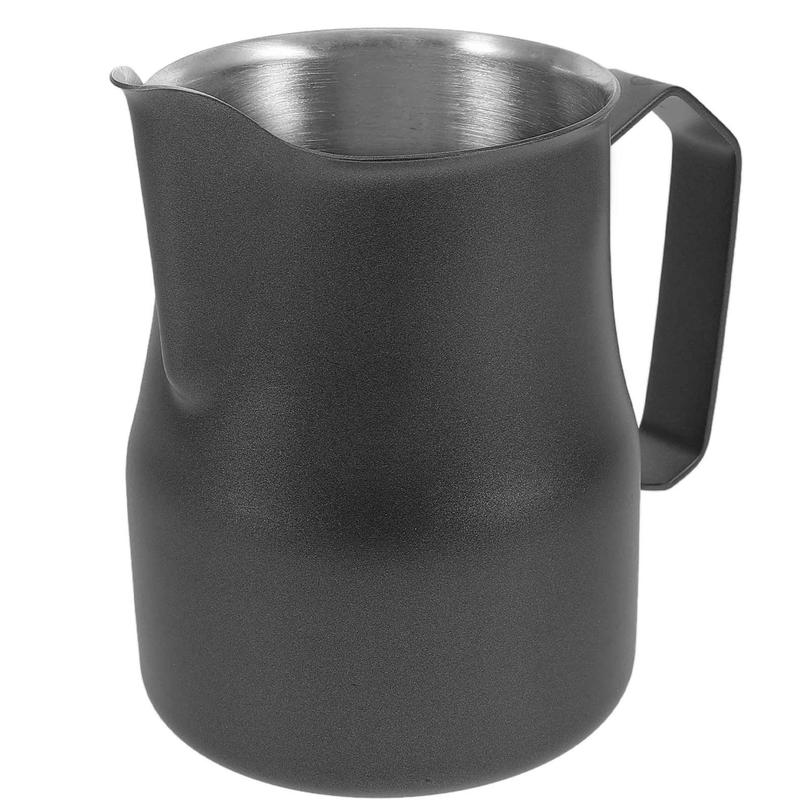 

Stainless Steel Coffee Frothing Pitcher Milk Frother Cup Metal Espresso Milk Pitcher for Latte Art Pouring Precision