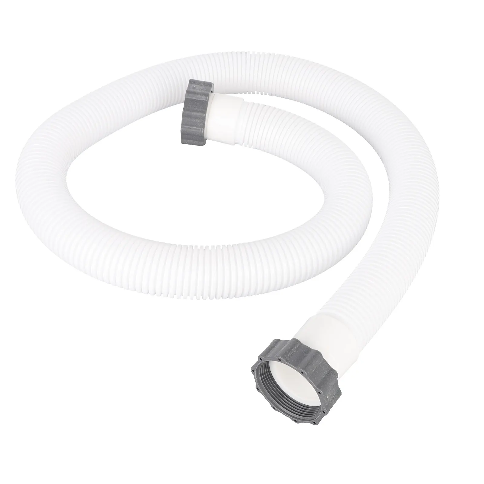 59 Inch 1.5 Inch Diameter Replacement Hose With Nuts For For Intex 29060E Pool Filter Saltwater System Accessory Part