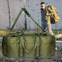 For Super Capacity 100L Tactical Luggage Bag Waterproof Large Shoulder Travel Bags Backpack Outdoor Camping Tent Bag