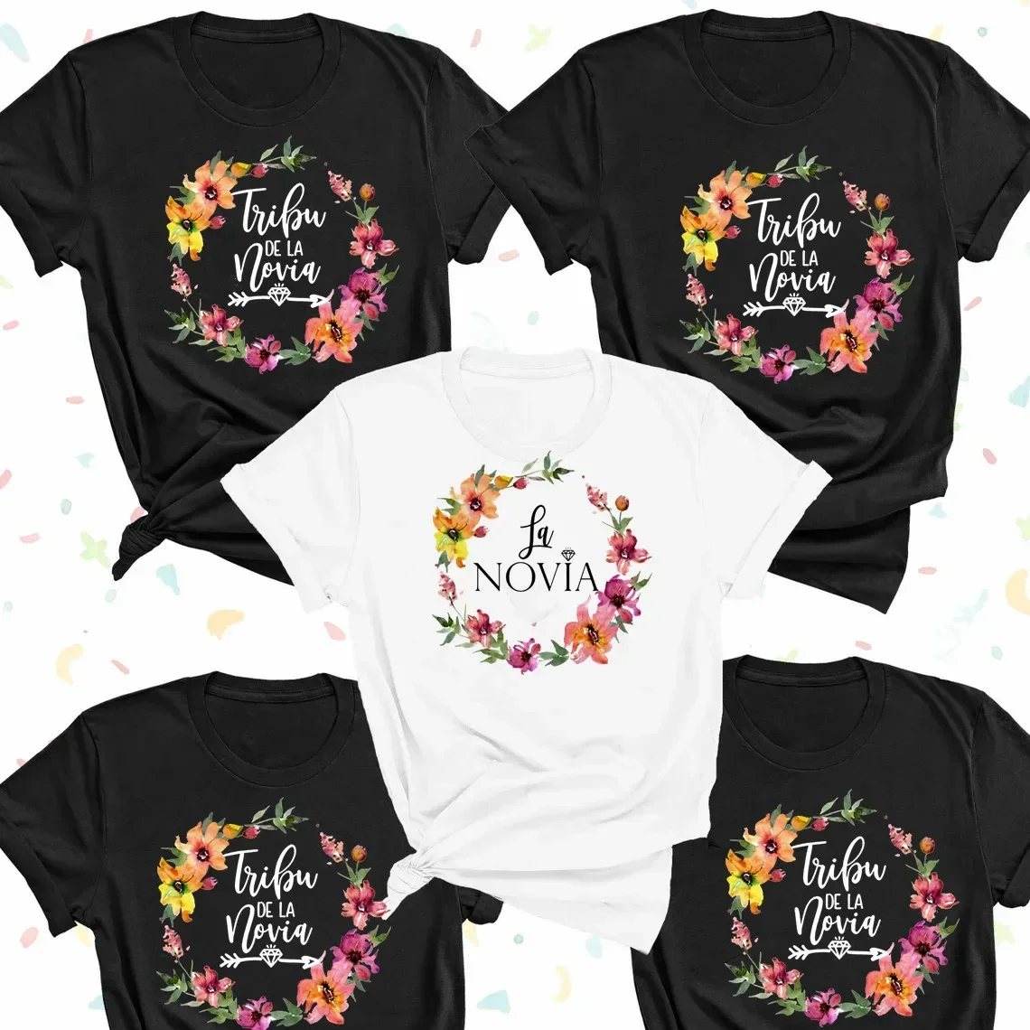 

Футболка женская базовая с круглым вырезом и коротким рукавом, с принтом