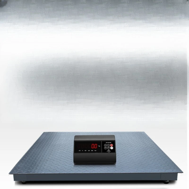 Wireless electronic floor weighbridge 1-3 ton high precision thickening industrial logistics large 1.5*1.5 meters