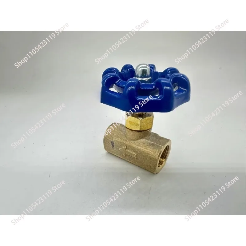 Brass Female Thread Globe Valve, 1/4 Inch Cryogenic Mini Valve for Gas Service