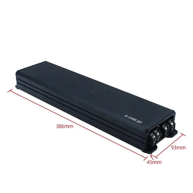 Car Audio Modified Single-channel Mono Amplifier Digital Car Power Amplifier