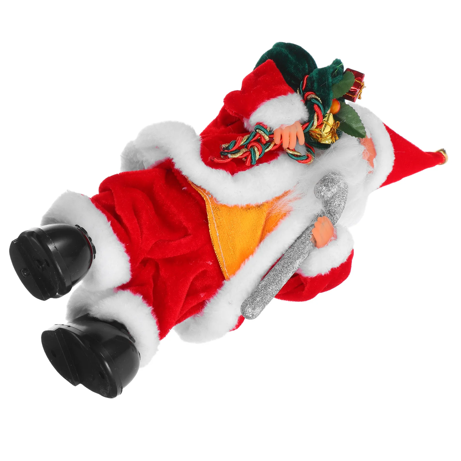 

Santa Toy Decor Cute Cartoon Without Christmas Toys Cloth Decorative Electric Party
