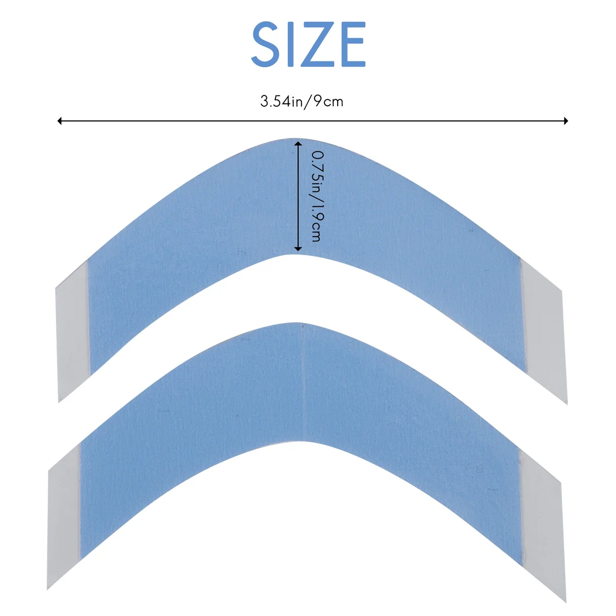 36 шт./лот, супер прочная лента для парика, двойная клейкая лента-удлинитель, водонепроницаемая лента для парика/кружевных париков, пленка в форме CC