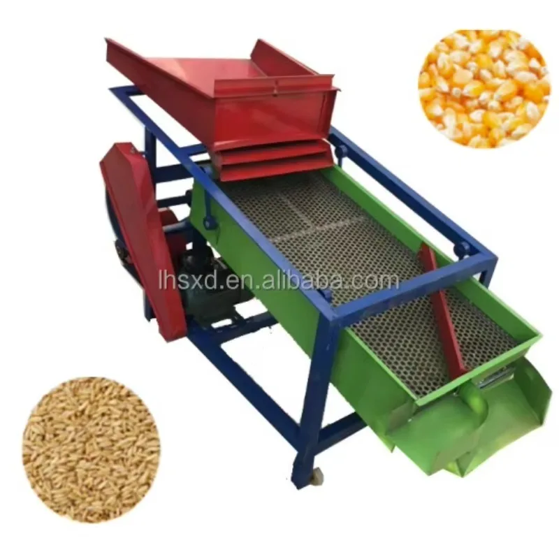 Small Screening Machine for Grain Separation, Grain Cleaning Vibrating Screening Machine