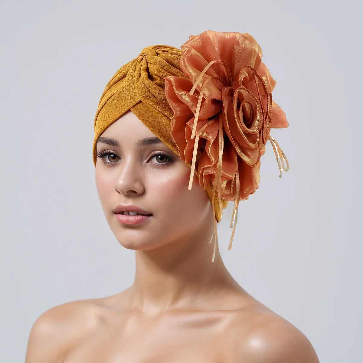 

Мусульманские женщины, цветок, хиджаб, химиотерапия, тюрбан, индийская шляпа, шапочки, капот, африканский автогель, свадебный головной убор, обертывания для головы от выпадения волос