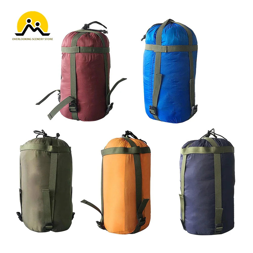 Outdoor Life Emergency Compression Stuff Sack for Sleeping Bag Tent First Aid Blanket Waterproof Survival Camping Storage Bag