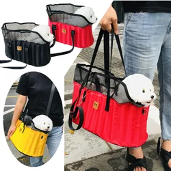 Portable Pet Cat Shoulder Handbag Dog Carrier Bag Pet Products Cat Carrier Small Dog Handbag Car Seat Nonslip Dog Carriers Safe