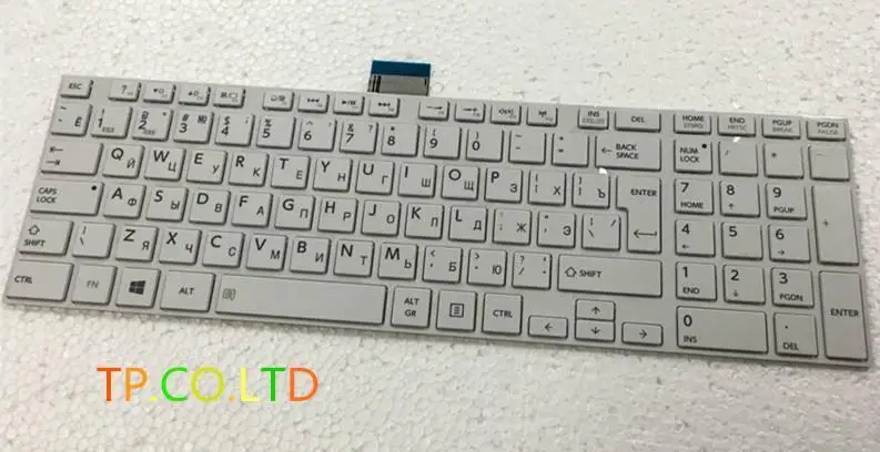 

Новая клавиатура для Toshiba satellite C850 C855 C870 C875 L875 L850 L850D L855 P850 S850 S855D русская белая