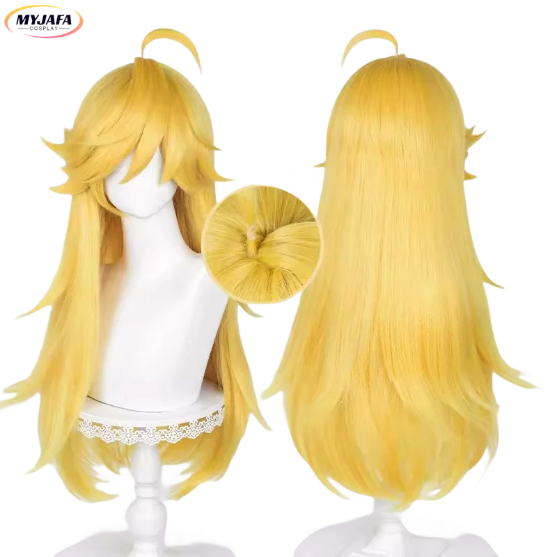 

Panty Anarchy Wig Anime Panty & Stocking with Garterbelt Panty Cosplay Golden Long Heat Resistant Synthetic Hair Wigs + Wig Cap