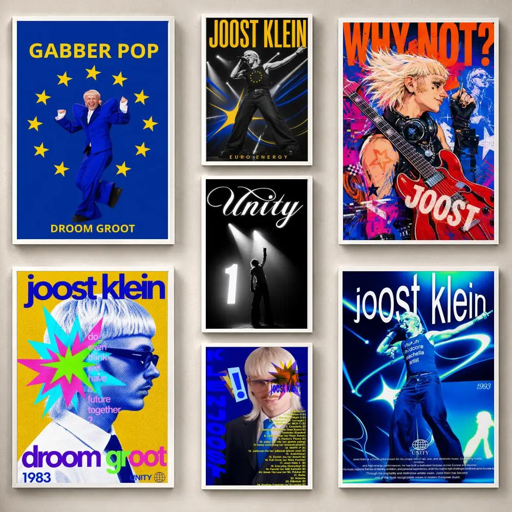 Singer J-joost klein Poster PP Self-Adhesive Removable HD Waterproof Wall art Suitable Bedrooms Living Rooms Gifts
