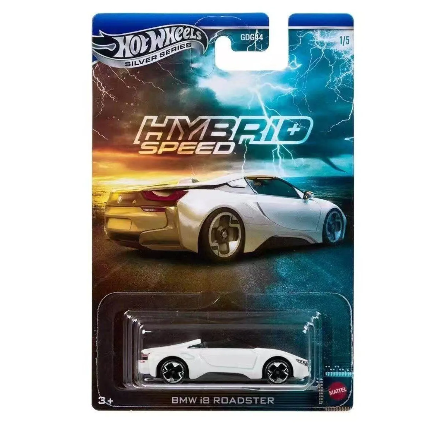 Case P 2026 Original Hot Wheels Silver Series 1/64 Hybrid Speed Automotive Diecast Car Models Hotwheels GDG44