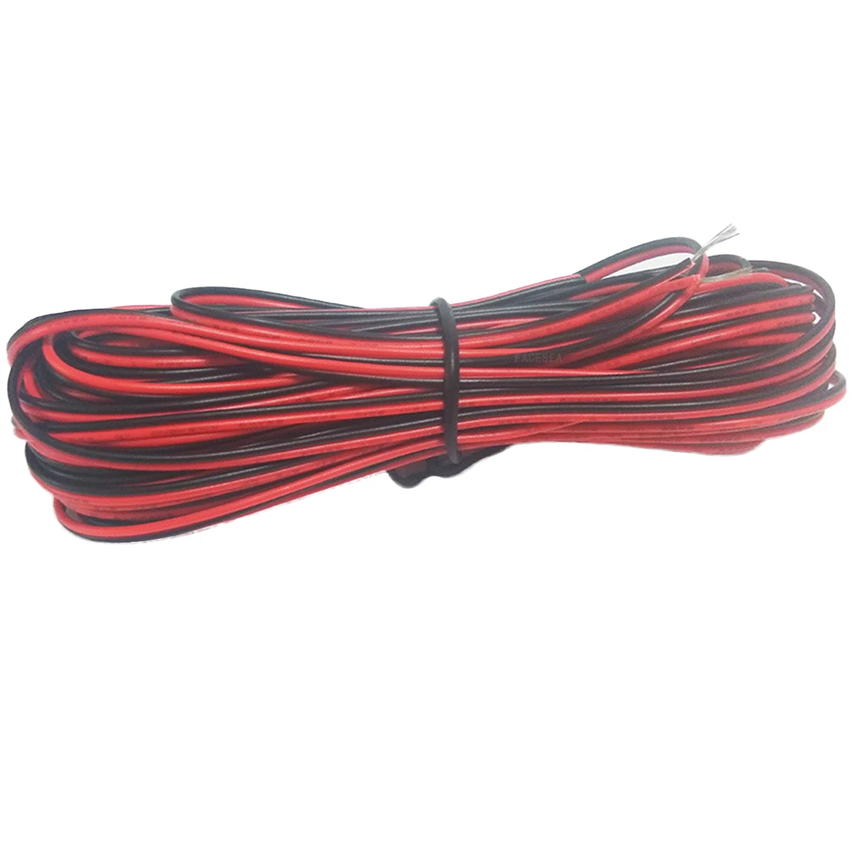 20 متر تمديد سلك كابل الحبل لشرائط Led سلك كهربائي أسود أحمر 2Pin 5050 لهب بولي كلوريد الفينيل عالية التوصيل منخفضة