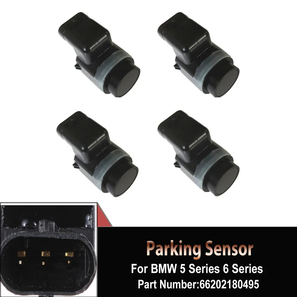 4PCS Reversing PDC Parking Sensor Parktronic For BMW F10 F07 F11 F12 F01 F25 E70 E71 X5 X6 X3 66202180495 6620-2180-495