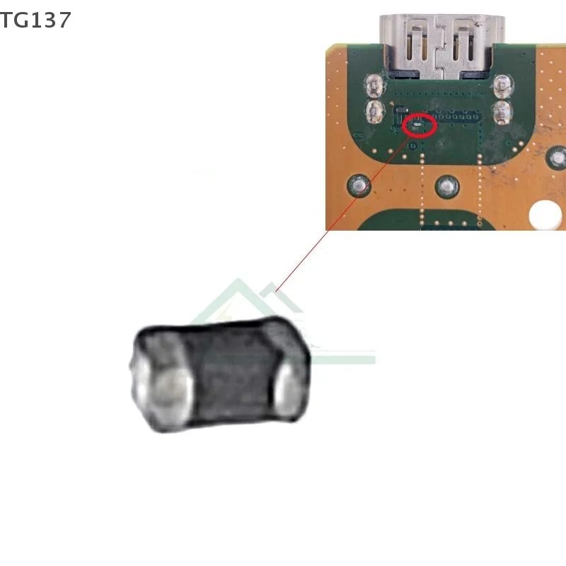5PCs PS5 Game Console Resistor, DIY Accessories, Near-HDMI Port, Top Front Side, 2.7K Resistor