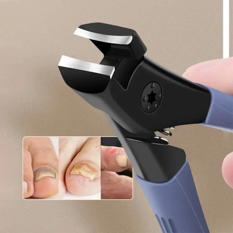 New Anti-splash Nail Clippers Thick Hard Nail Special Nail Clipper Single Nail Clippers Large Size Household Toes Nail Clippers