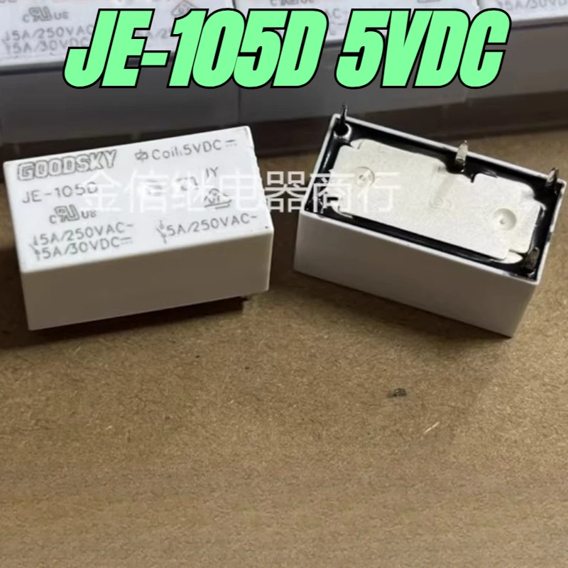 （Brand New）1pcs/lot 100% original genuine relay:JE-105D 5VDC 5pins
