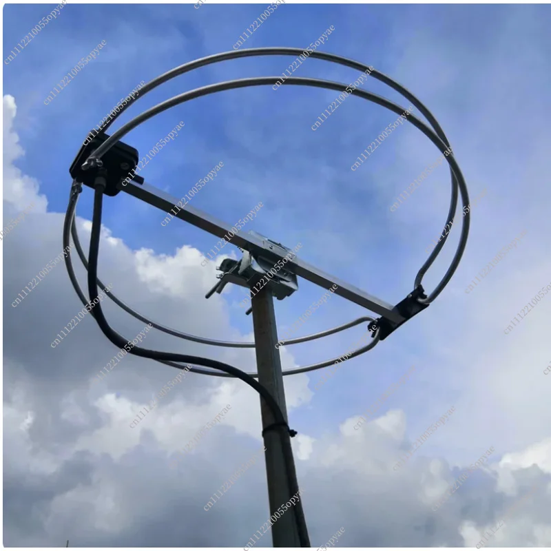 High Gain Omnidirectional FM Broadcast Antenna, Indoor & Outdoor for Stereo Radio & Power Amplifier