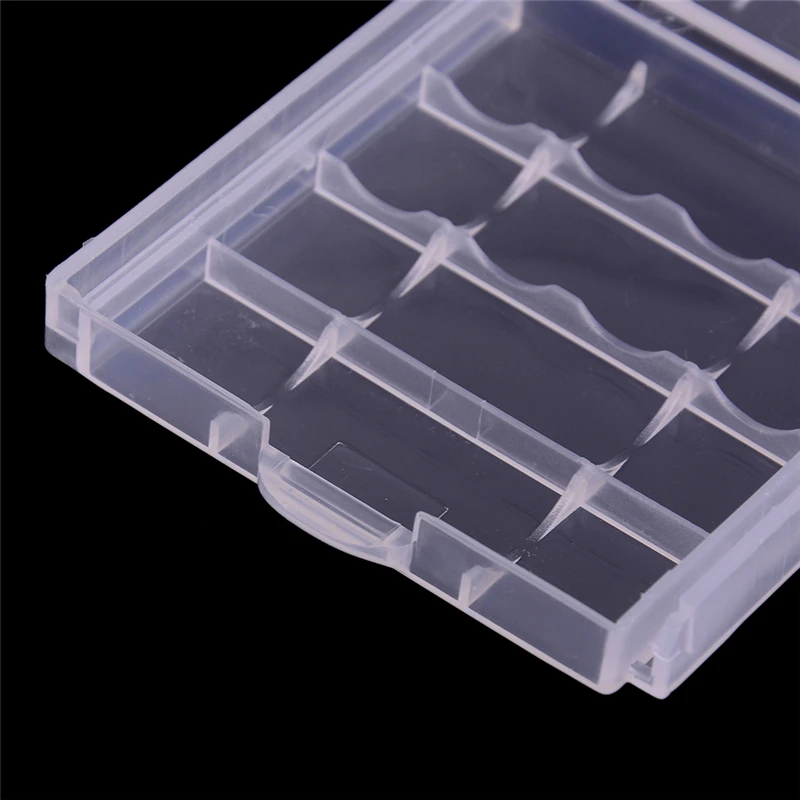 10x Plastic Case Holder Storage Box Cover for Rechargeable AA AAA Batteries