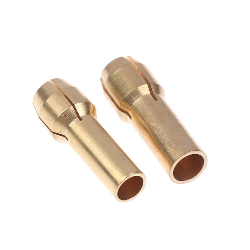 

10Pcs/set Brass 0.5mm-3.2mm Mini Drill Chucks Adapter Chucks For Chuck Adapter Micro Collet Brass DIY Power Rotary Tool