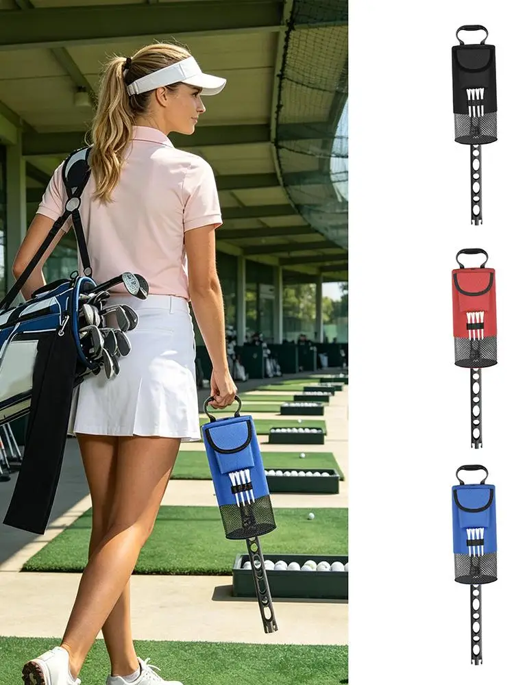 Shagger Bag For Golf Balls Removable Large Capacity Nylon Cloth Storage Golf Ball Shagger Pocket For Men Women Professionals view 2