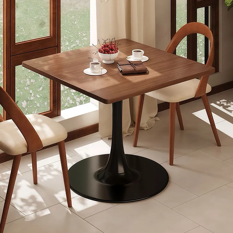 

Минималистичный дизайн Столы для кафе Кухня Пикник Двор Досуг Кафе Столы для проживания в семье Усовершенствованная мебель Salontafel Ls40kfz