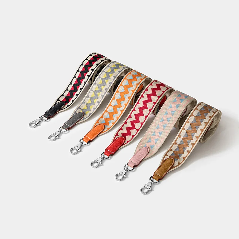 Obag Diy Bag Strap For Women Shoulder Bag Hanger Colored Belt Bag Strap Accessories Rainbow Handbag Straps Decorative