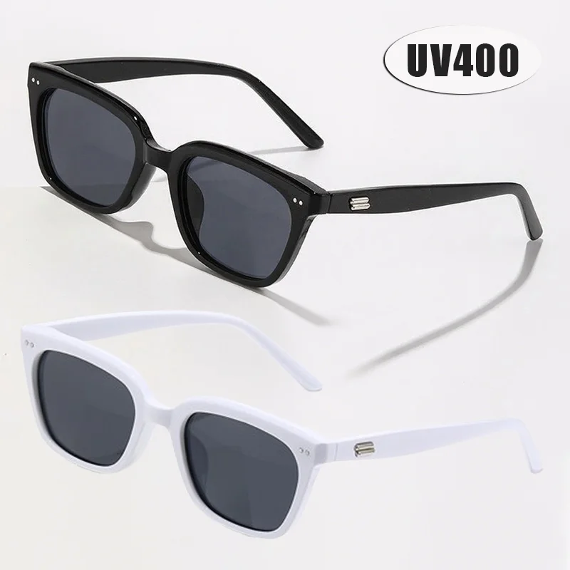 

2025 Luxury Brand Design Fashion Square Frame Sunglasses Retro Street Style UV Protection Trendy Eyewear Classic Driving Shades
