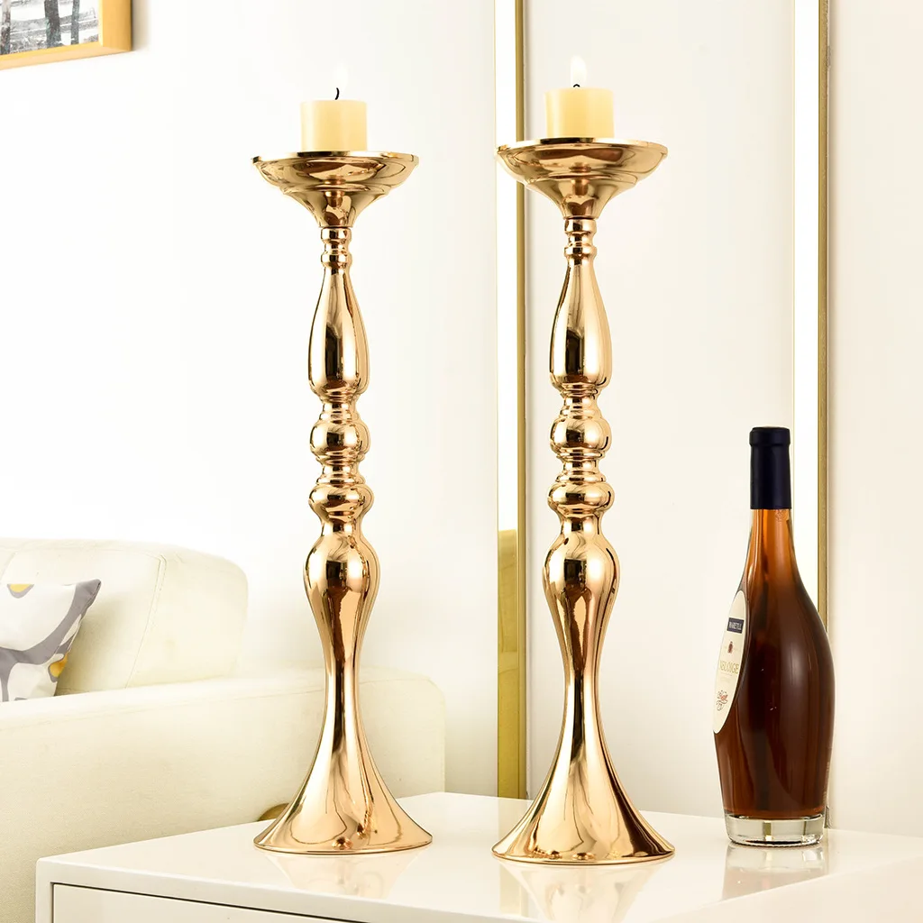 

Wedding Props European Candlestick, Road leading, Mermaid Candlestick, Main Table Vase Set, Home Furnishing, Soft Decoration