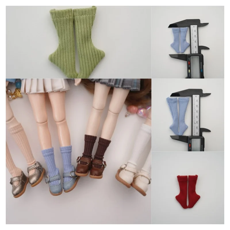 

Аксессуары для кукольных носков Blythe можно знать в ob 22 ob24ob26, маленькая ткань, 19 суставов, одежда для куклы Azone, длинные и короткие носки