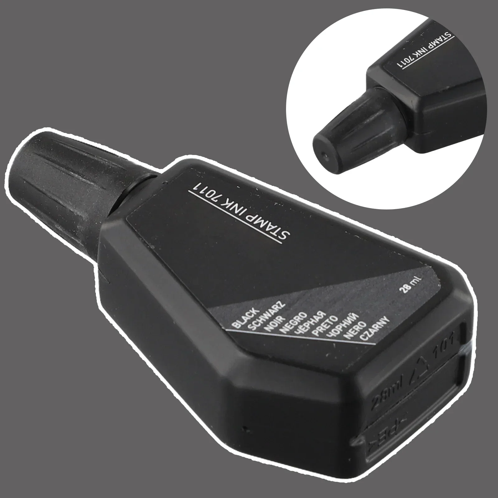 Tro Dat-7011-すべてのインクパッド,詰め替え可能なインクパッド,赤,青,黒,緑,紫,28 ml