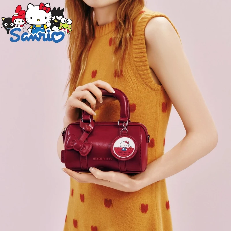  Hello Kitty New Mini Women's Handbag Luxury Brand Original Mini Women's Shoulder Messenger Bag Fashion Mini Women's Bag