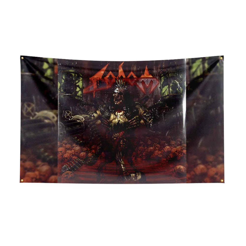 S-So-d-om Flagge, professionelle Flagge aus Polyester, digital bedruckt, Flagge, Banner für Dekoration, Garage, Zimmer, Zuhause