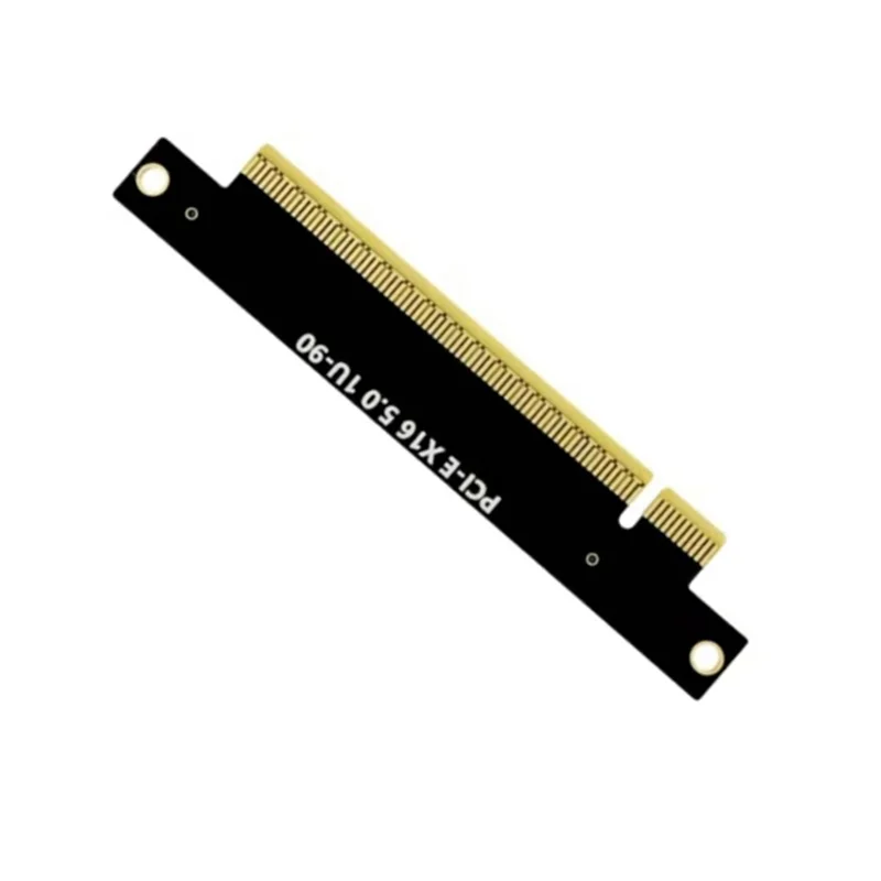 PCIE5.0 خادم بطاقة الفيديو اختبار محول PCI-E16X 90 180 270 درجة محول بطاقة 1U دراجة نارية الملحقات الإلكترونية أ