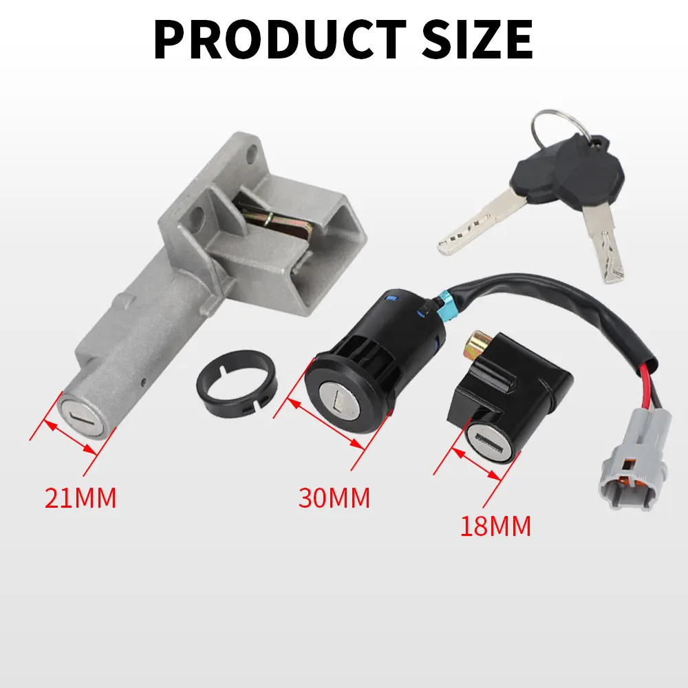 Key Set Motorcycles Accessories Ignition Switch Lock Key Set Kits For Talaria Sting X3 MX3 MX4 MX5 Electric Vehicle Bike