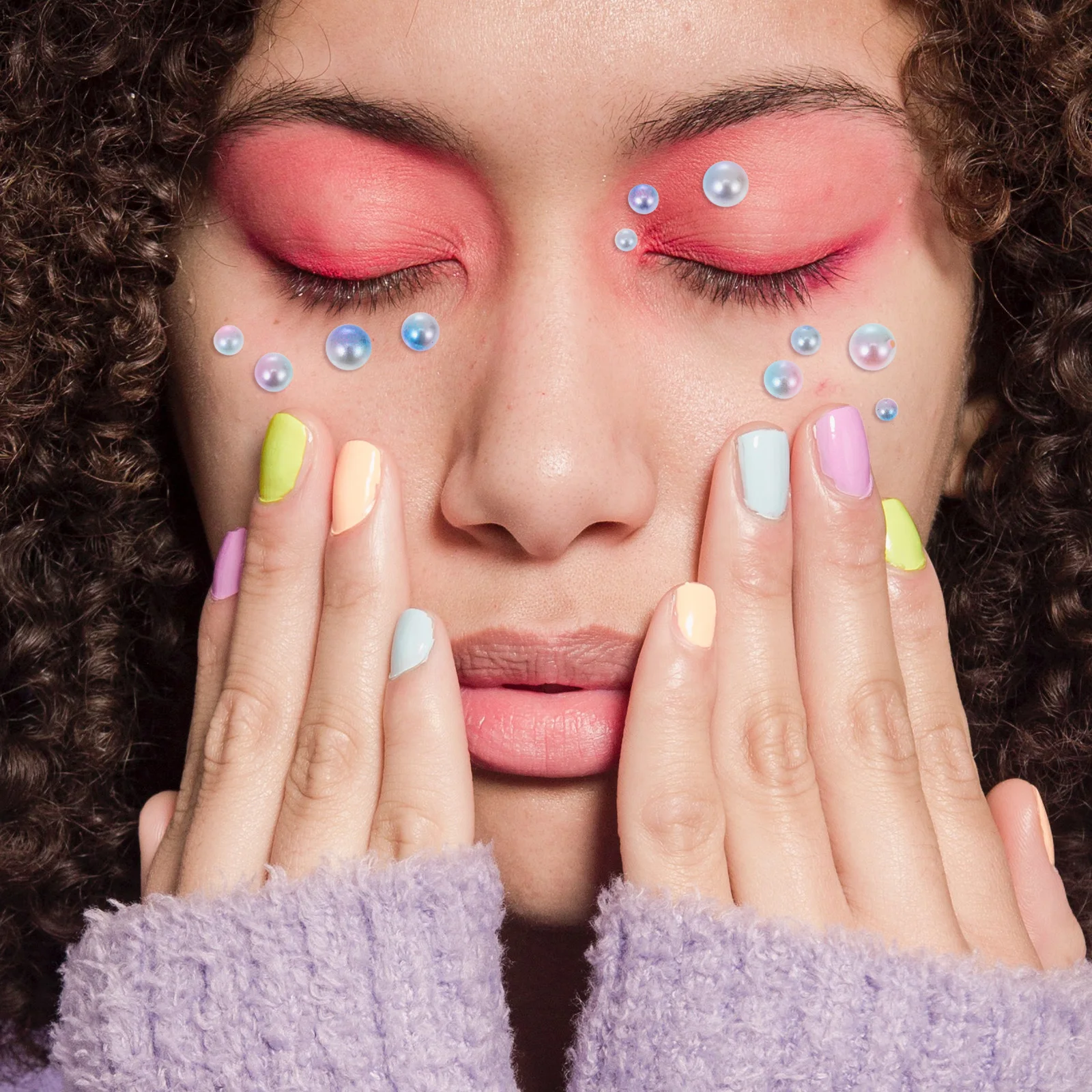 

12 Boxes Art Accessory Beautiful Manicure nament DIY Charms Jelly Nail Polish Decorations Shell Pieces Nail Stickers