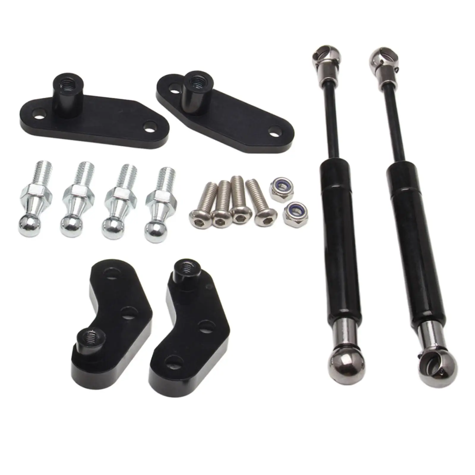 Door Opener Shocks Door Struts Set for Can-Am Maverick X3 2017-2020 Black