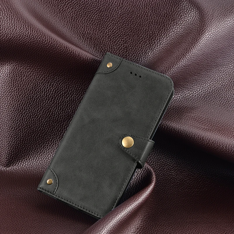 Dla Blackview BV9300 BV8900 Pro BV6200 BV5300 Pro Plus BV4800 etui metalowa klamra retro skórzane etui tylna pokrywa akcesoria