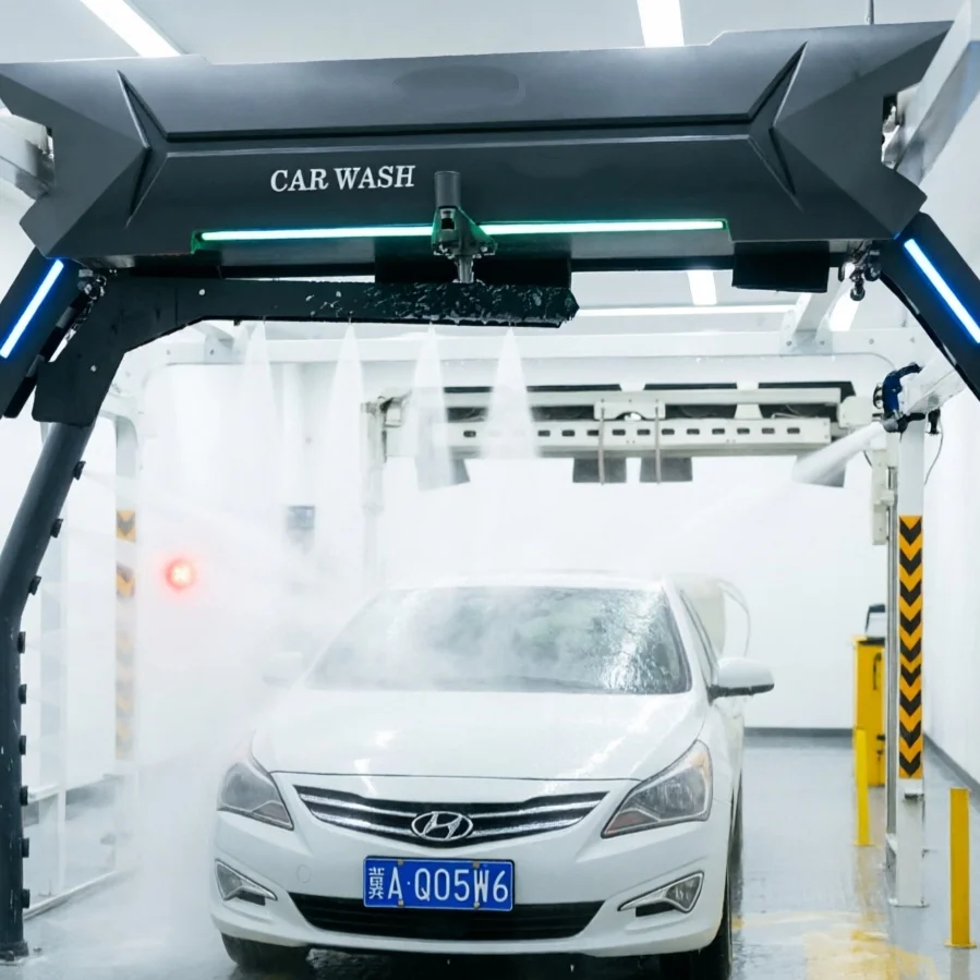 High Efficiency Fully Automatic Touchless Car Wash Machine 3D Scan System Professional Car Washing Equipment for Business
