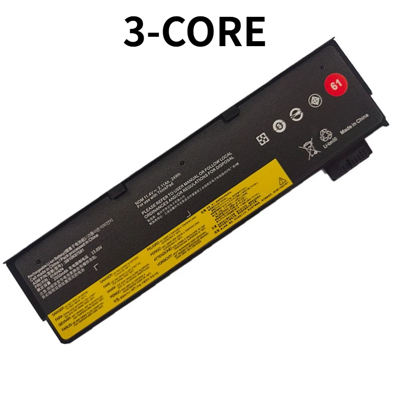 11.4V/10.8V 01AV425 Laptop Battery For Lenovo ThinkPad T470 T480 T570 T580 P51S P52S 01AV427 01AV428 01AV423 SB10K97580