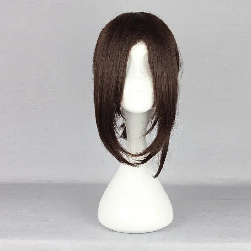 

Ladies Wig Short Medium Brown Ponytail Fashion Girl Wigs Women Wig+Wig Cap