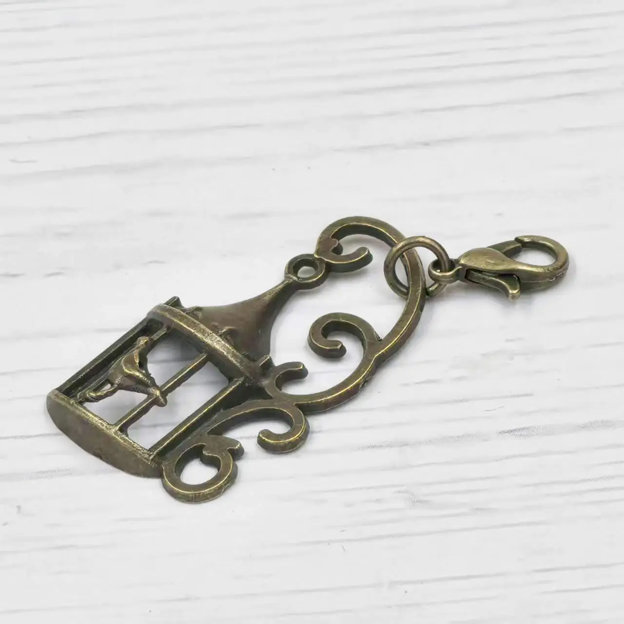 Wholesale 50PCS New Charm Pendants Cage for Bird DIY Crafts Jewelry Accessories Creative Handmade Supplies