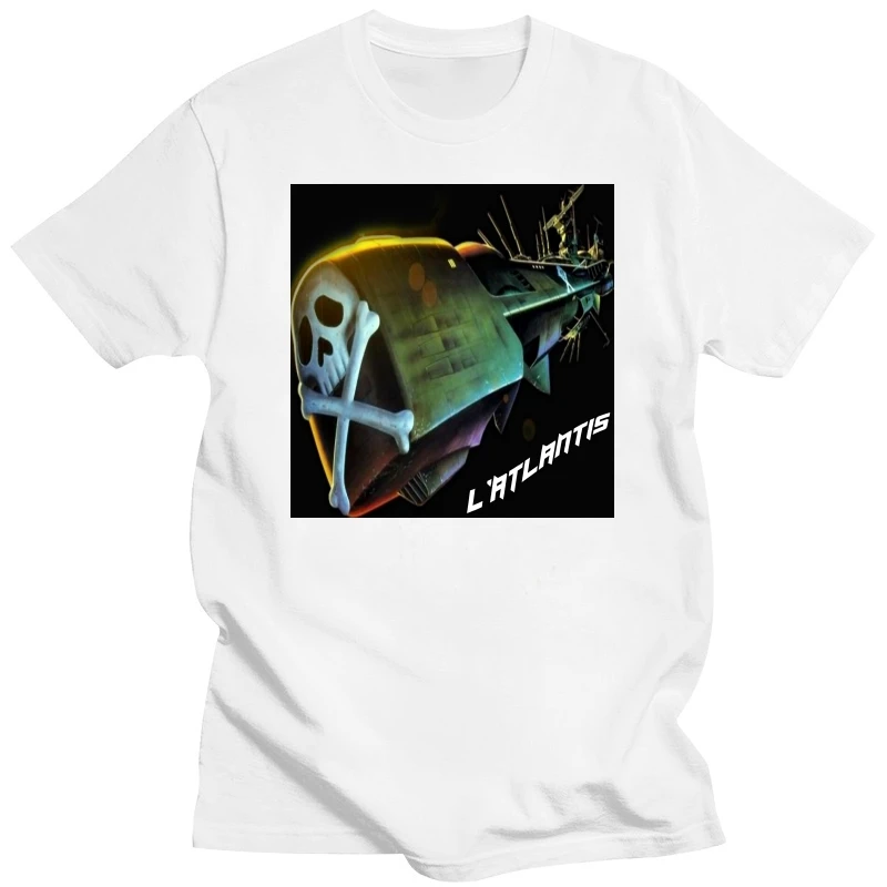 Футболка мужская с изображением космического пирата, капитана харлока, Аркадии, Юки, Тадаси, аниме, Забавные топы, футболка из чистого хлопка с изображением корабля албатора, Харадзюку Футболка мужская с изображением космического пирата, капитана харлока, Аркадии, Юки, Тадаси, аниме, Забавные топы, футболка из чистого хлопка с изображением корабля албатора, Харадзюку