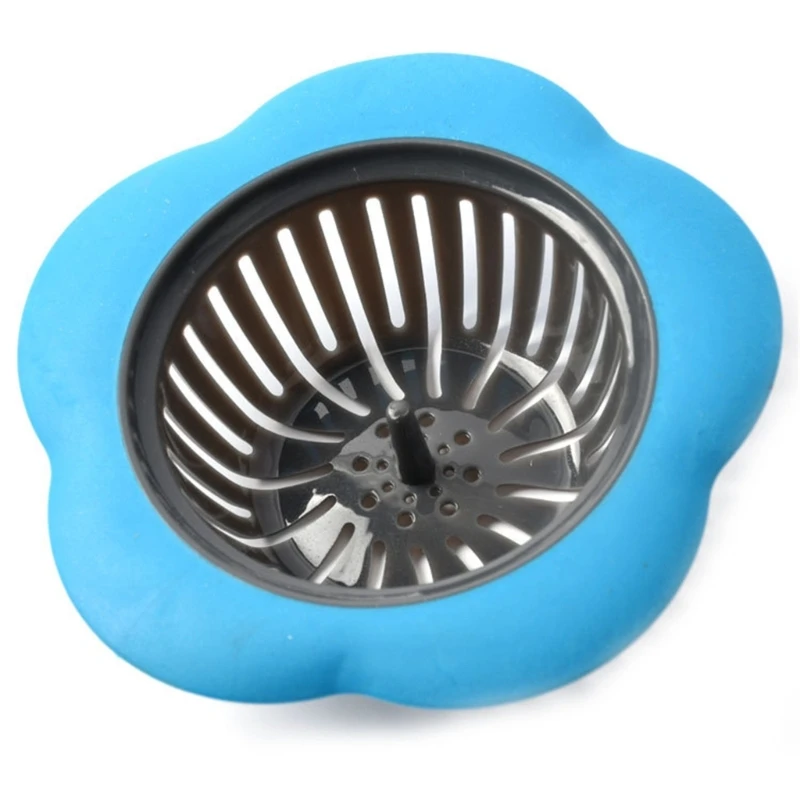 Set of 2 Kitchen Sink Drain Strainers Basket Sink Drain Basket Kitchen Sink Strainers Suitable for Effective Filtering Dropship