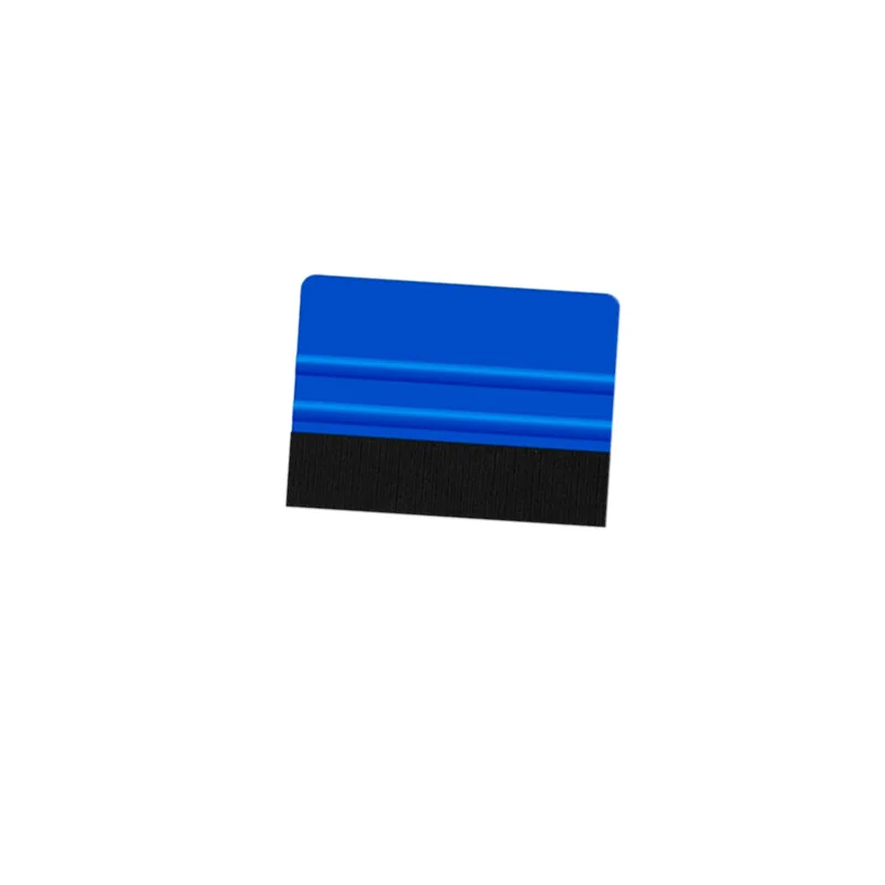 Vilt Rand Zuigmond Venster Verven Tool Auto Vinyl Wrap Schraper Plastic Spatel Kras Gratis Film DIY Zuigmond Behang Smoothing