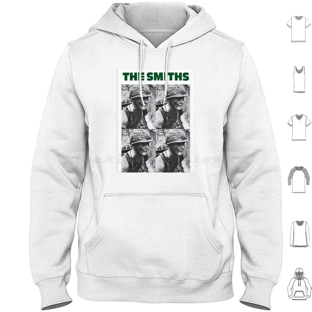 

Толстовка The Meat Is Murder Хлопок с длинным рукавом Meat Is Murder The Smiths Morrissey The Queen Is Dead The Smiths Meat Is Murder