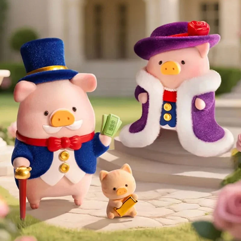 Lulu Moonlit Romance Series Anime Action Figure Trendy Kawaii Lulu Pig Hanging Card Toys Cartoon Room Ornaments Adult Kids Gift
